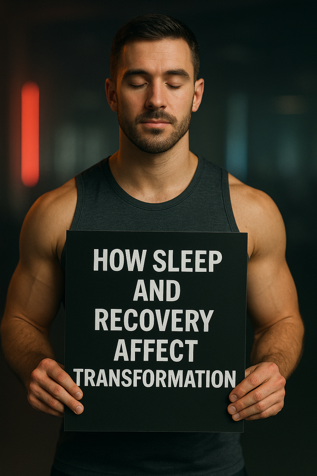 😴 How Sleep and Recovery Affect Transformation